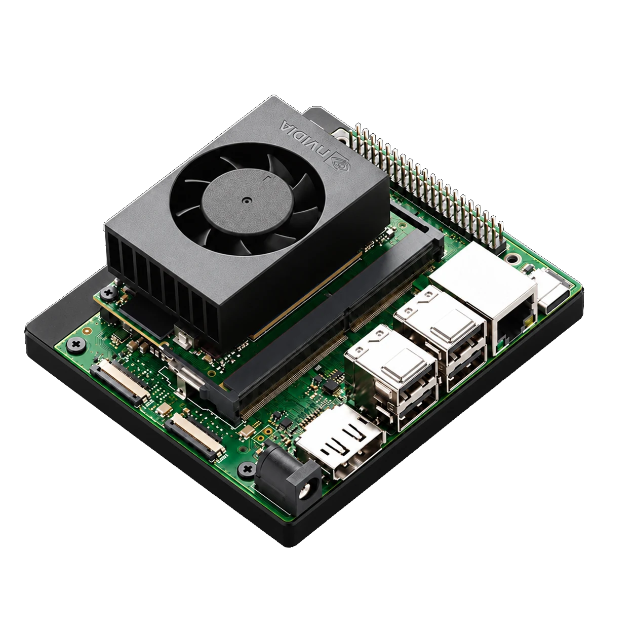 NEXUS N1 with Jetson module and active cooler installed